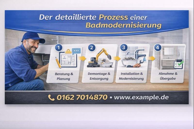 Badmodernisierung Prozess