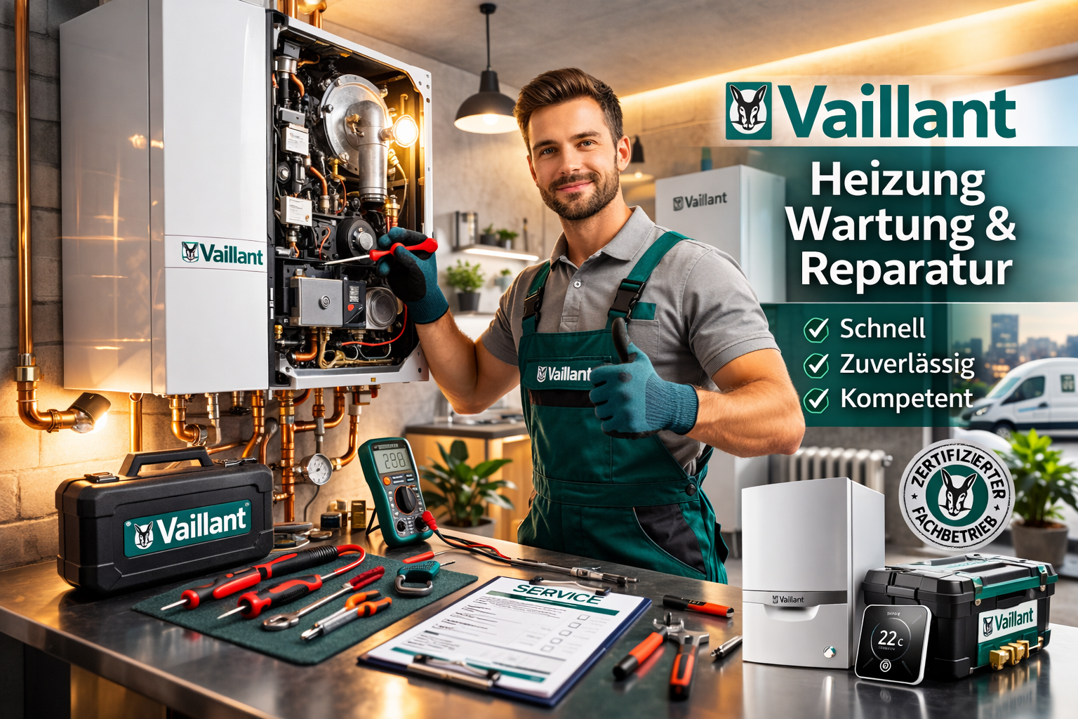 Heizung Vaillant Kundendienst – Grundlegende Überprüfungen