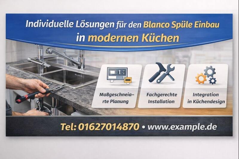 Blanco Spüle Einbau Schritt-für-Schritt