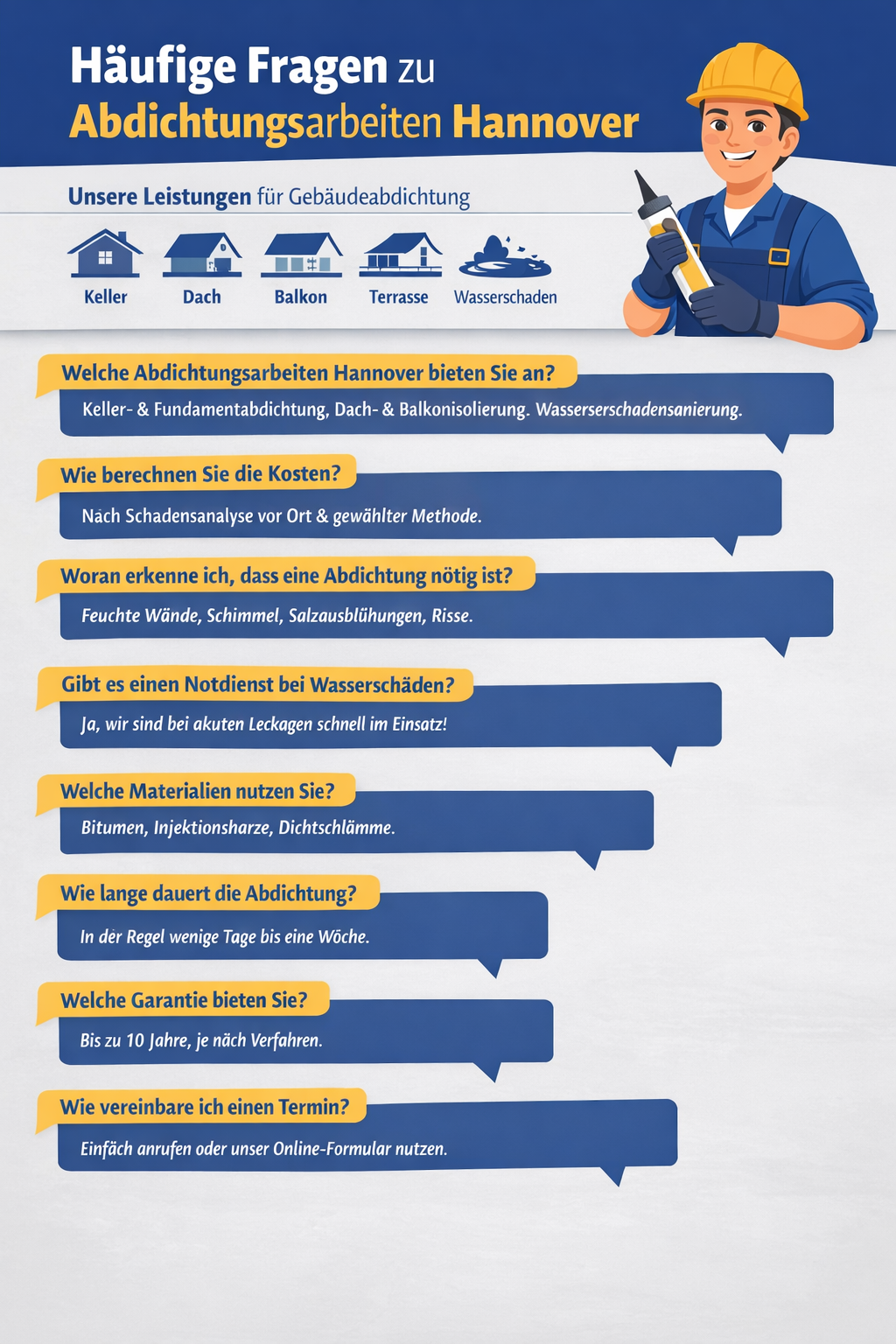 Flachdachabdichtung & Dachreparaturen in Hannover – sicher & langlebig