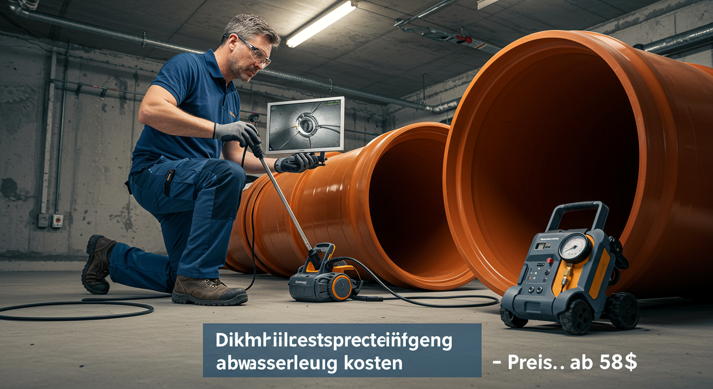 dichtigkeitsprüfung abwasserleitung kosten