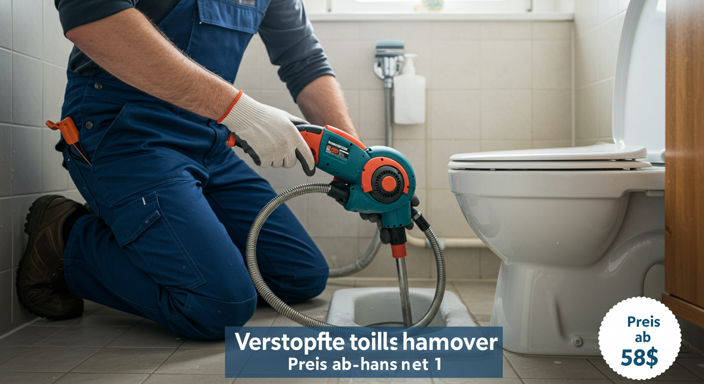 verstopfte toilette hannover