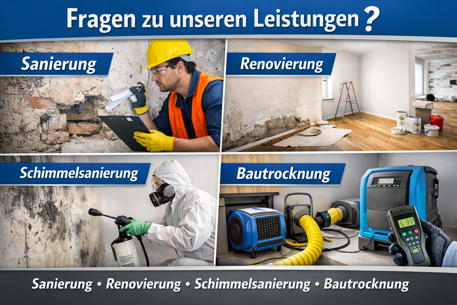 Qualitätssicherung, Messungen & Dokumentation nach der Trocknung