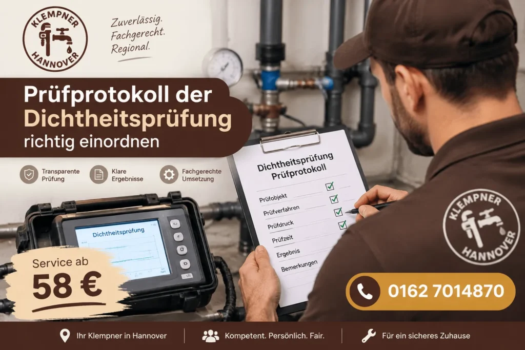 Fachgerechte Prüfung und klare Dokumentation für sichere Rohrsysteme.