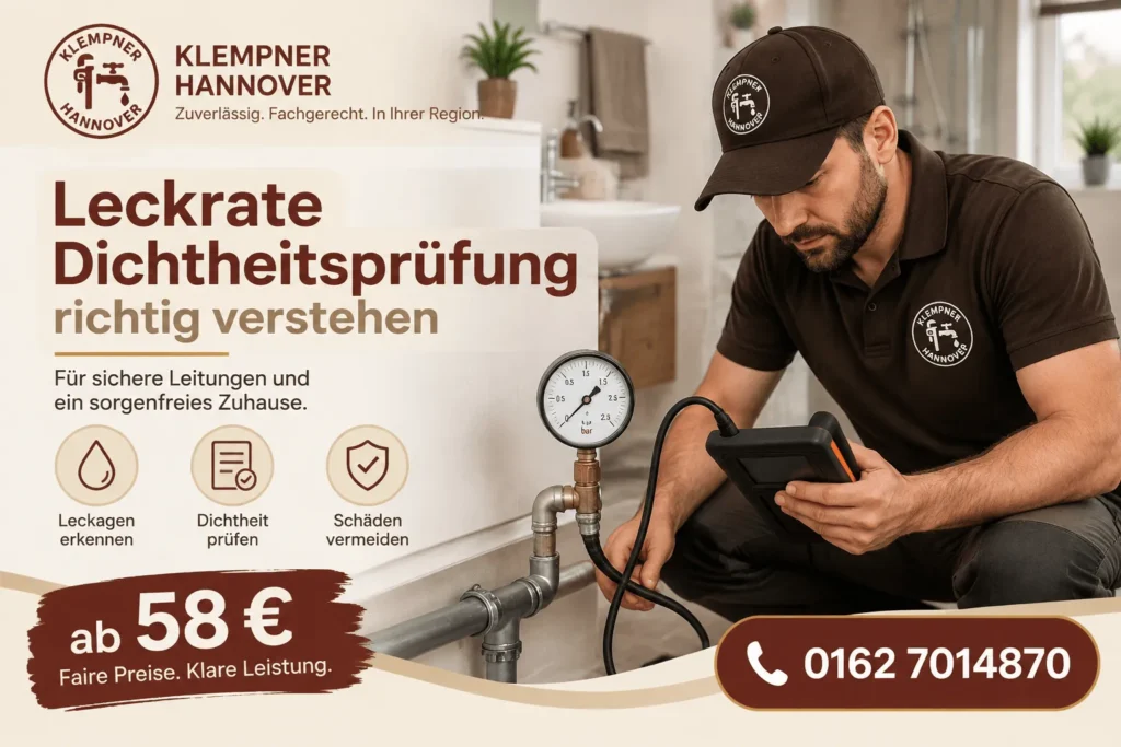 Professionelle Prüfung von Rohrsystemen mit moderner Messtechnik für mehr Sicherheit im Gebäude.