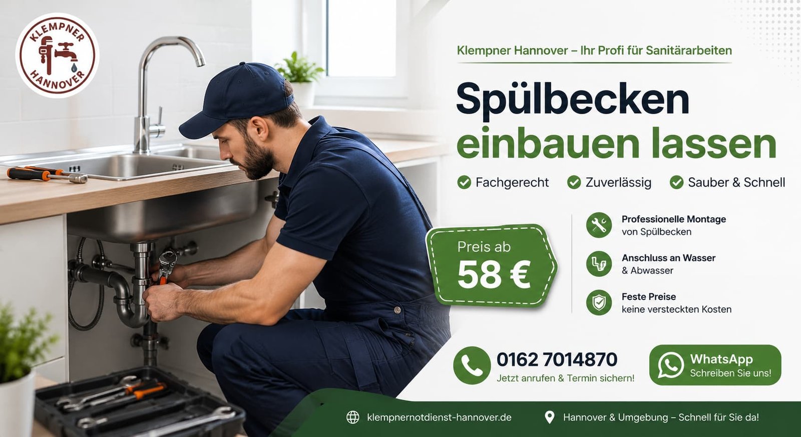 Spülbecken einbauen lassen