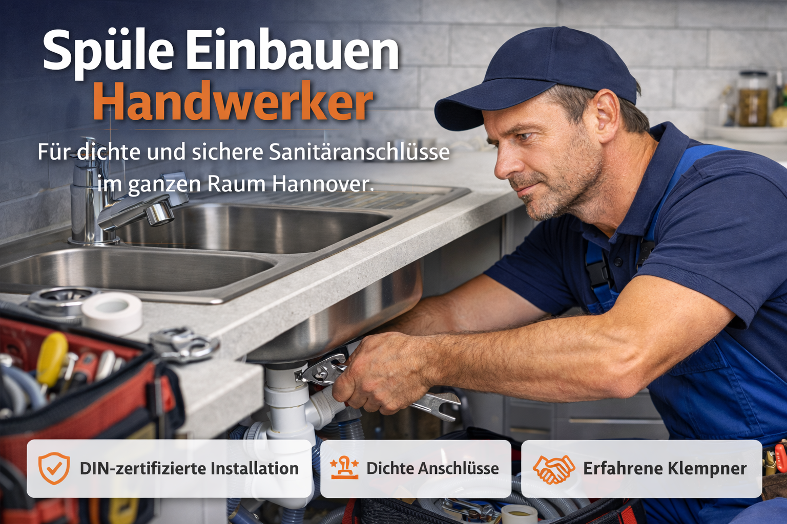 Spüle einbauen handwerker fachgerecht einbauen – ab 58 €