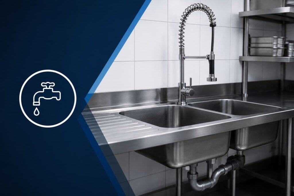 Präzise Montage für langlebige und hygienische Küchenlösungen – zuverlässiger Service, saubere Arbeit und höchste Qualität bis ins Detail.