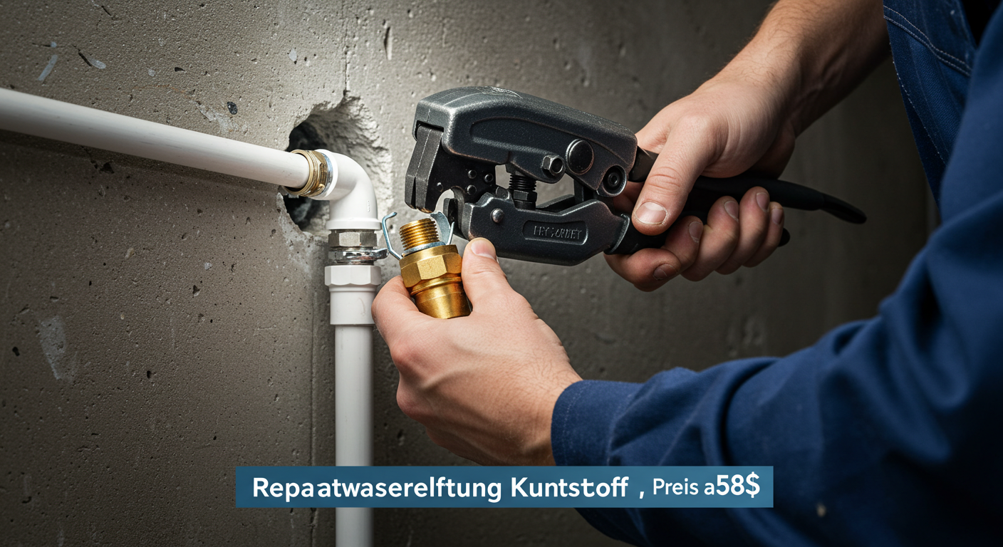 reparatur wasserleitung kunststoff