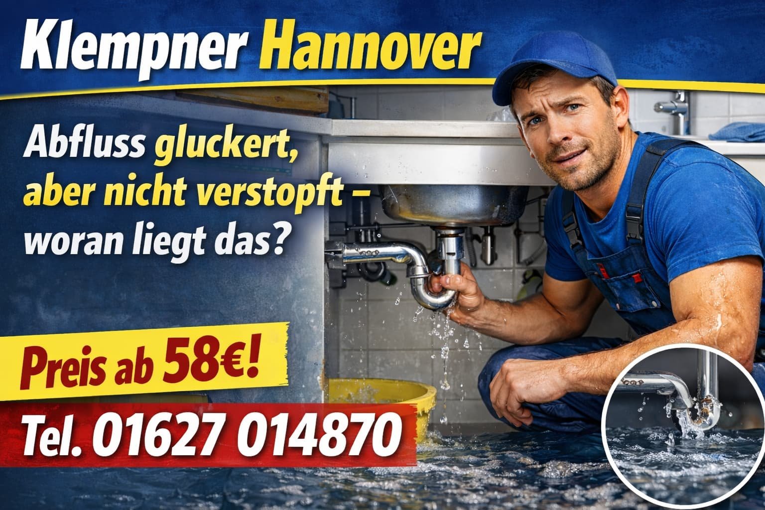 abfluss gluckert aber nicht verstopft