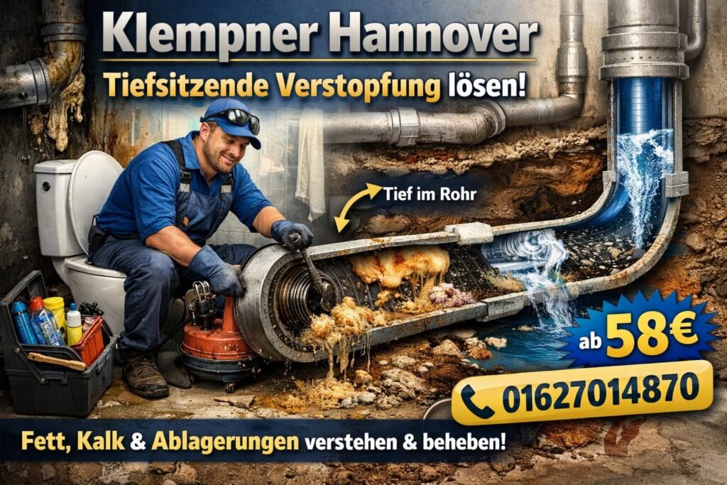 tiefsitzende verstopfung abfluss