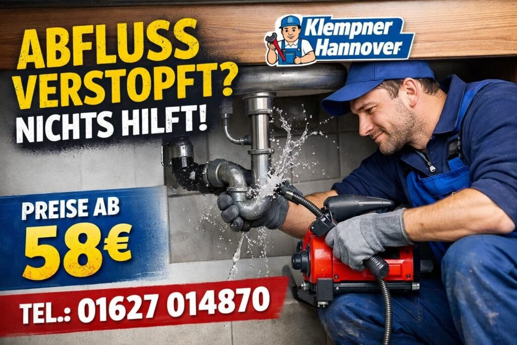 abfluss verstopft nichts hilft