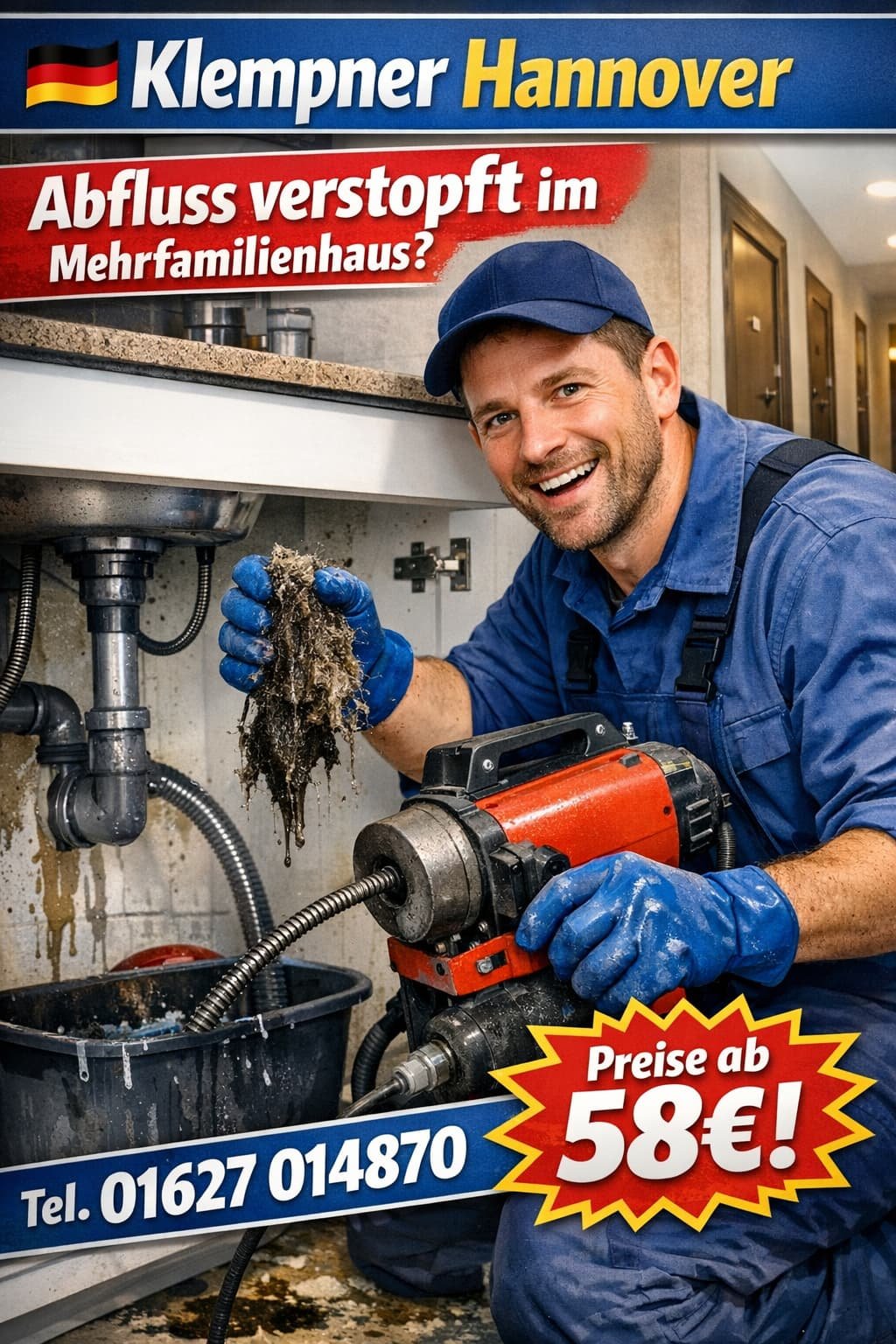 abfluss gluckert mehrfamilienhaus