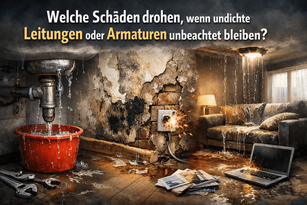 Schäden durch unbeachtete Wasserlecks