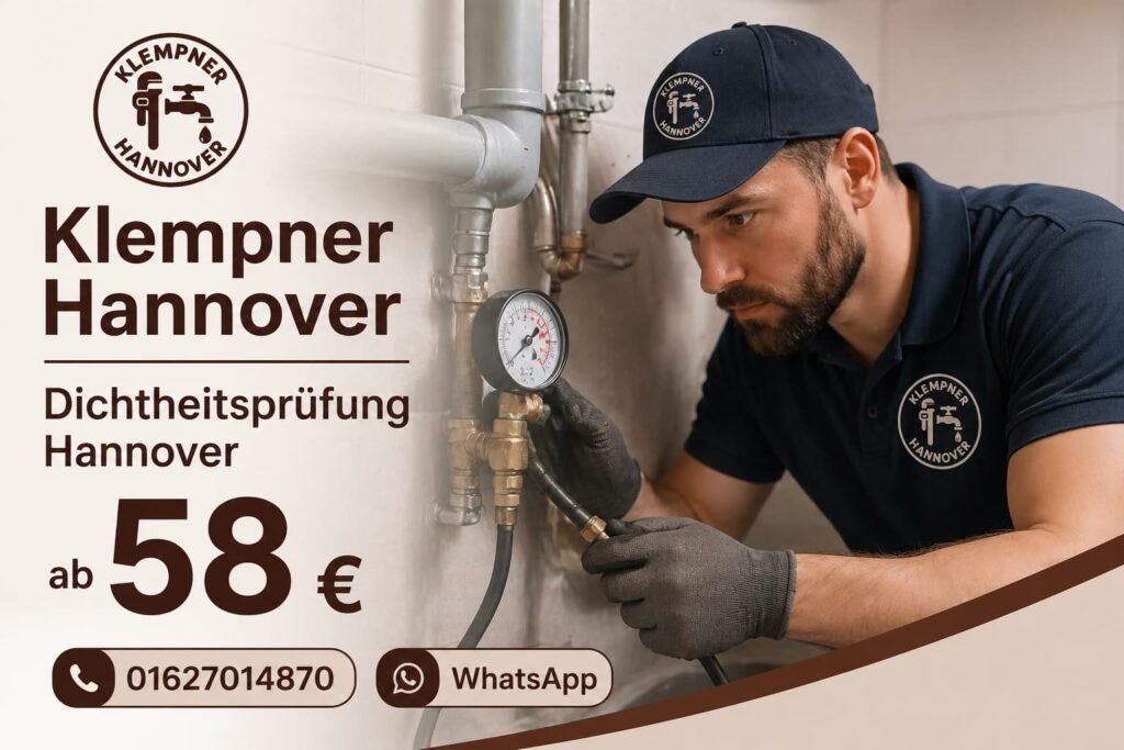 Dichtheitsprüfung Hannover