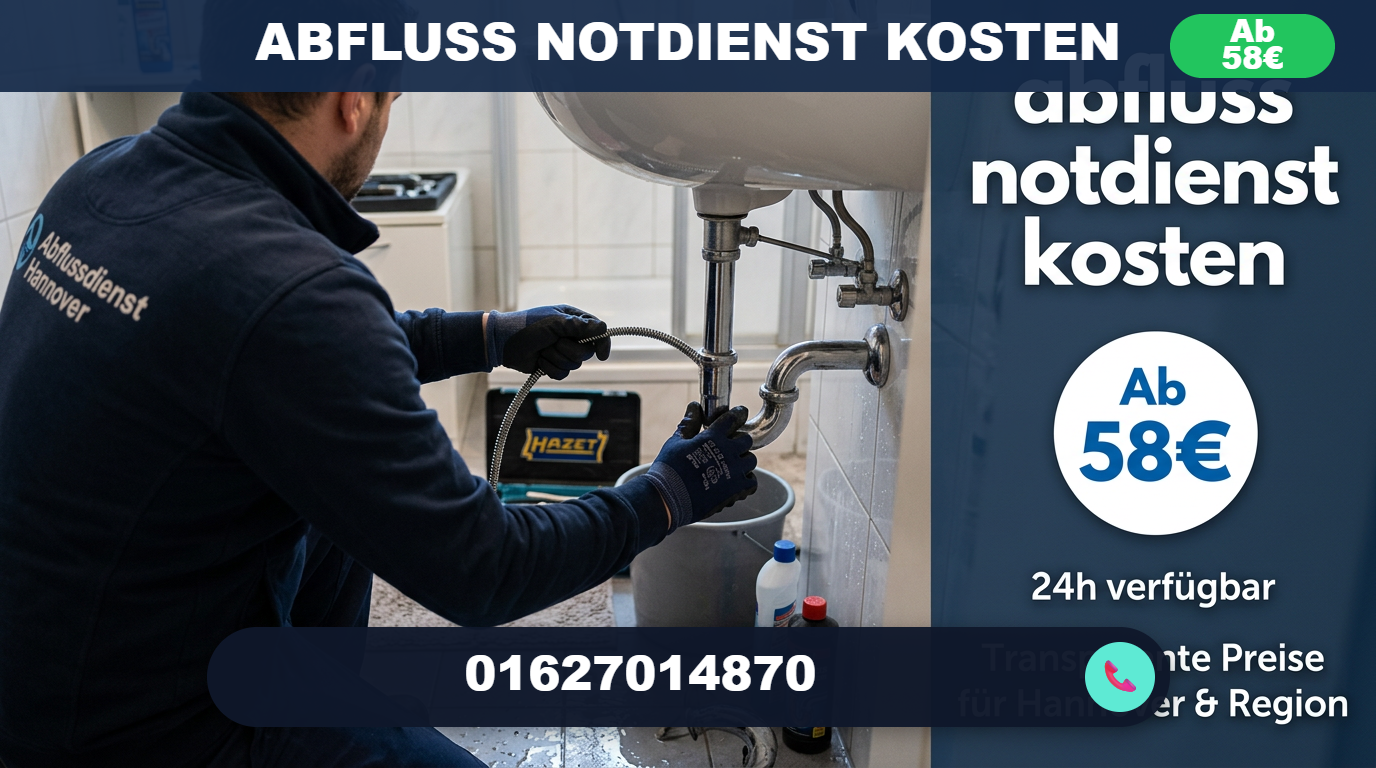 abfluss notdienst kosten