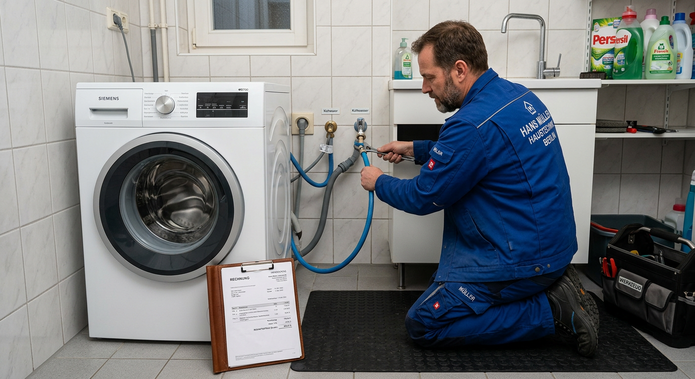klempner waschmaschine anschließen kosten