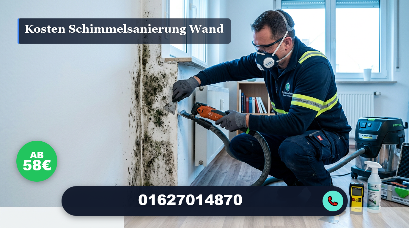 kosten schimmelsanierung wand
