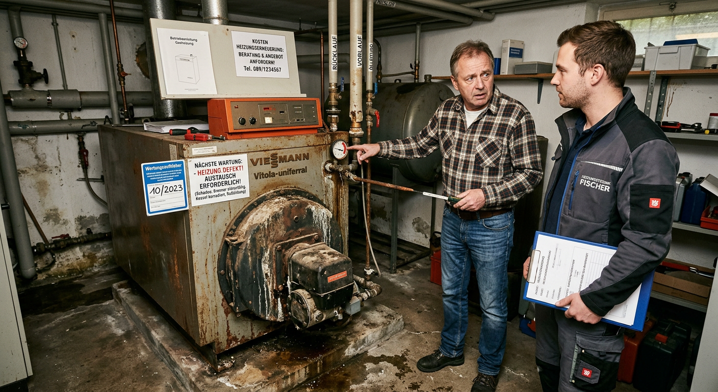 heizung erneuern kosten einfamilienhaus