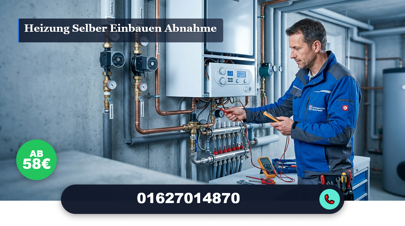 heizung selber einbauen abnahme