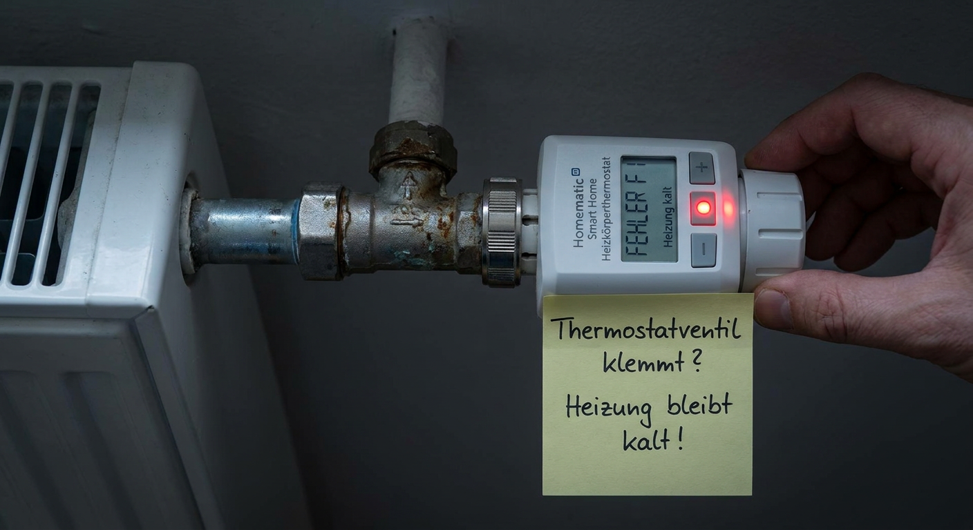 heizung wird nicht warm thermostatventil
