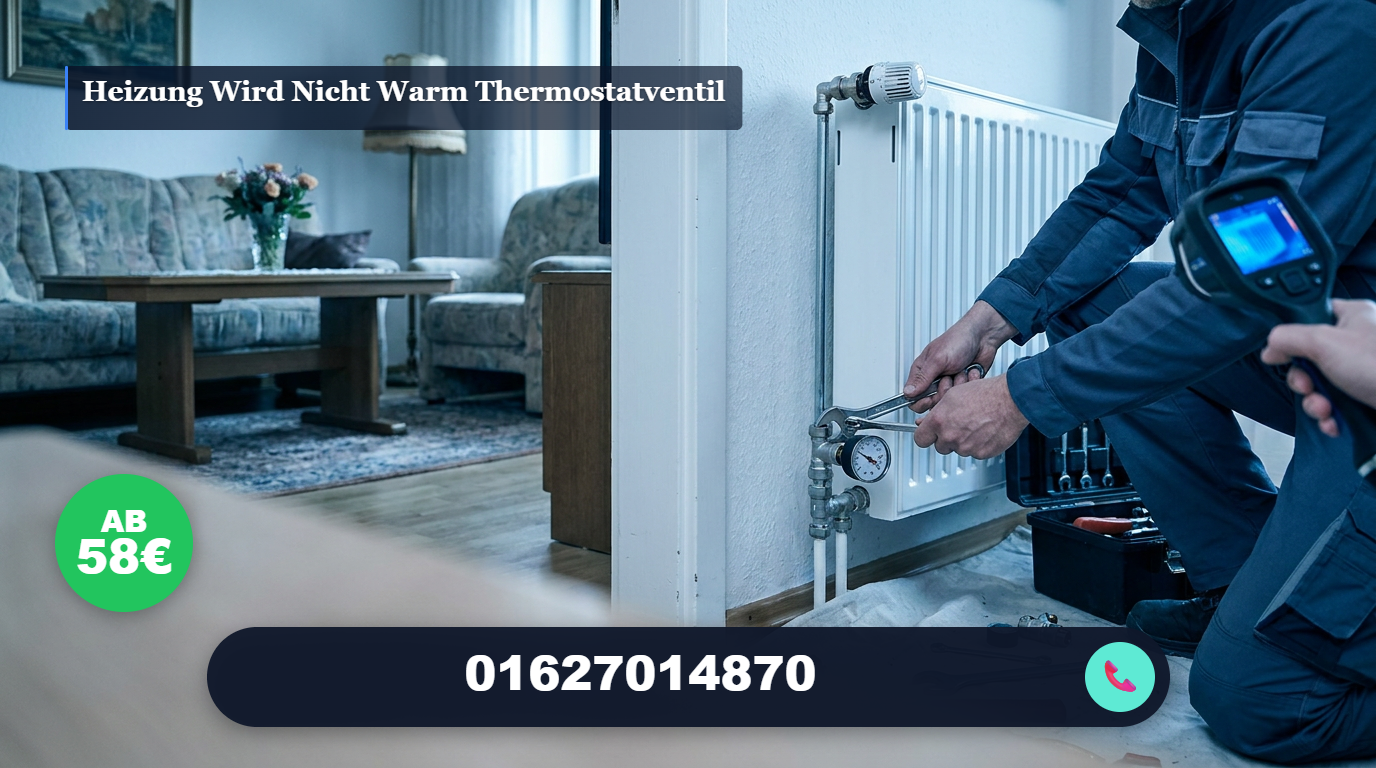 heizung wird nicht warm thermostatventil
