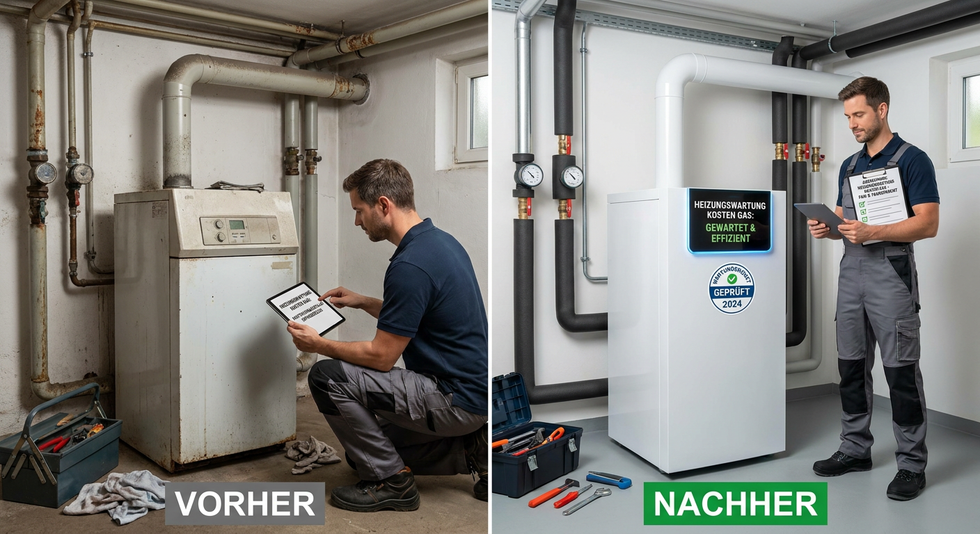 heizungswartung kosten gas