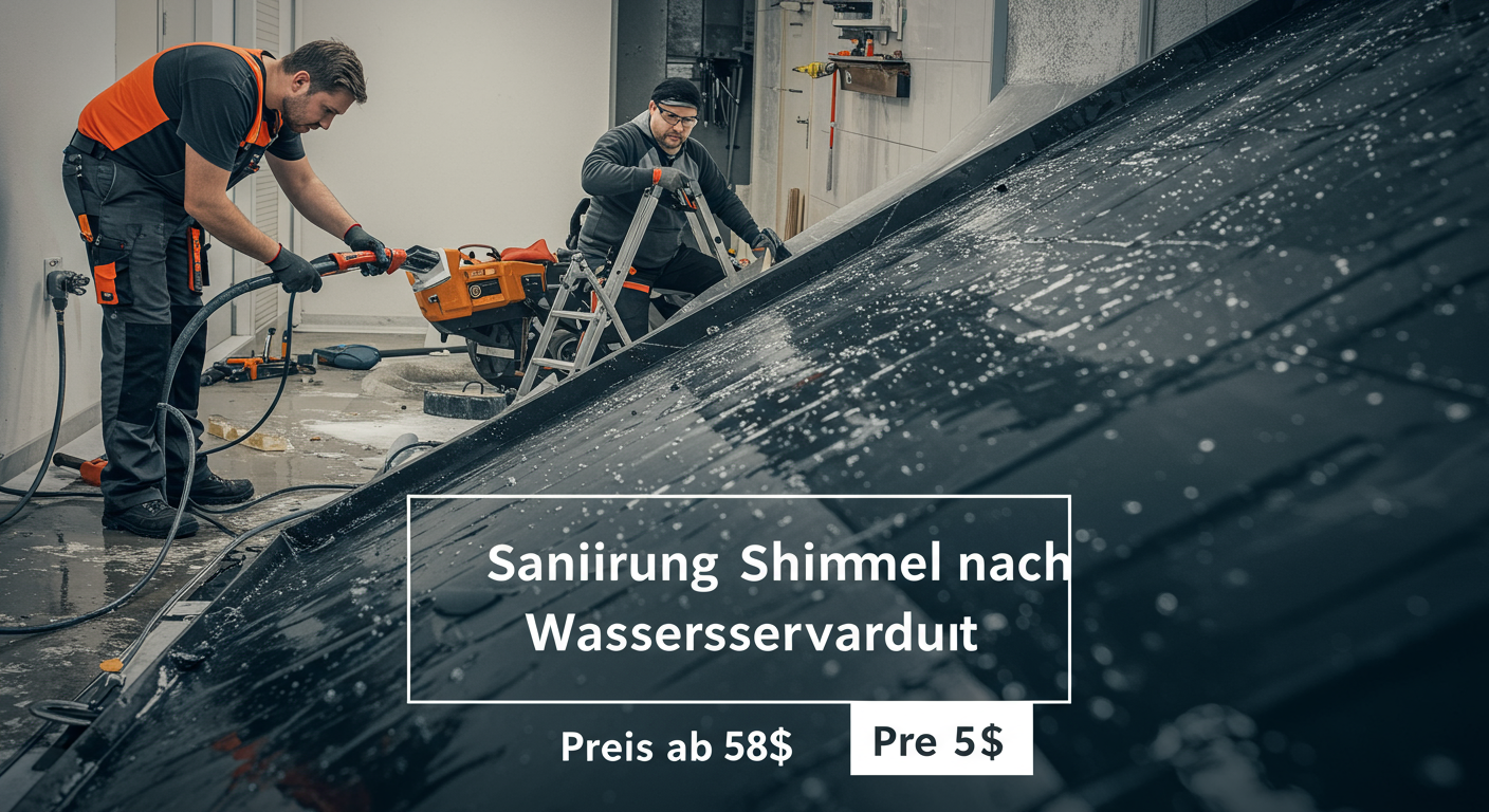 sanierung schimmel nach wasserschaden
