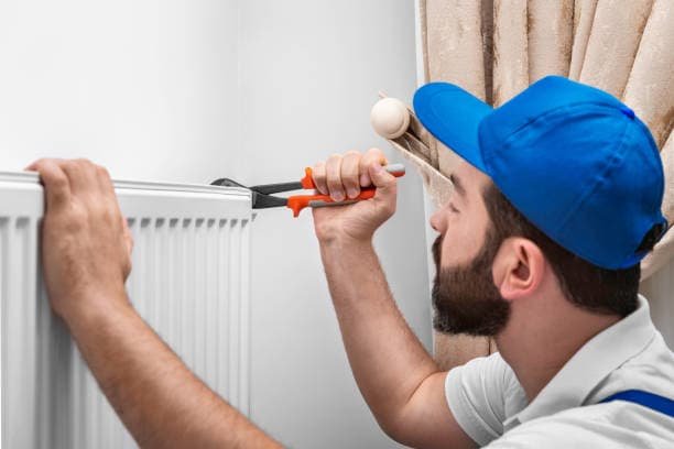 Die alten Thermostate werden fachgerecht und zuverlässig ersetzt.