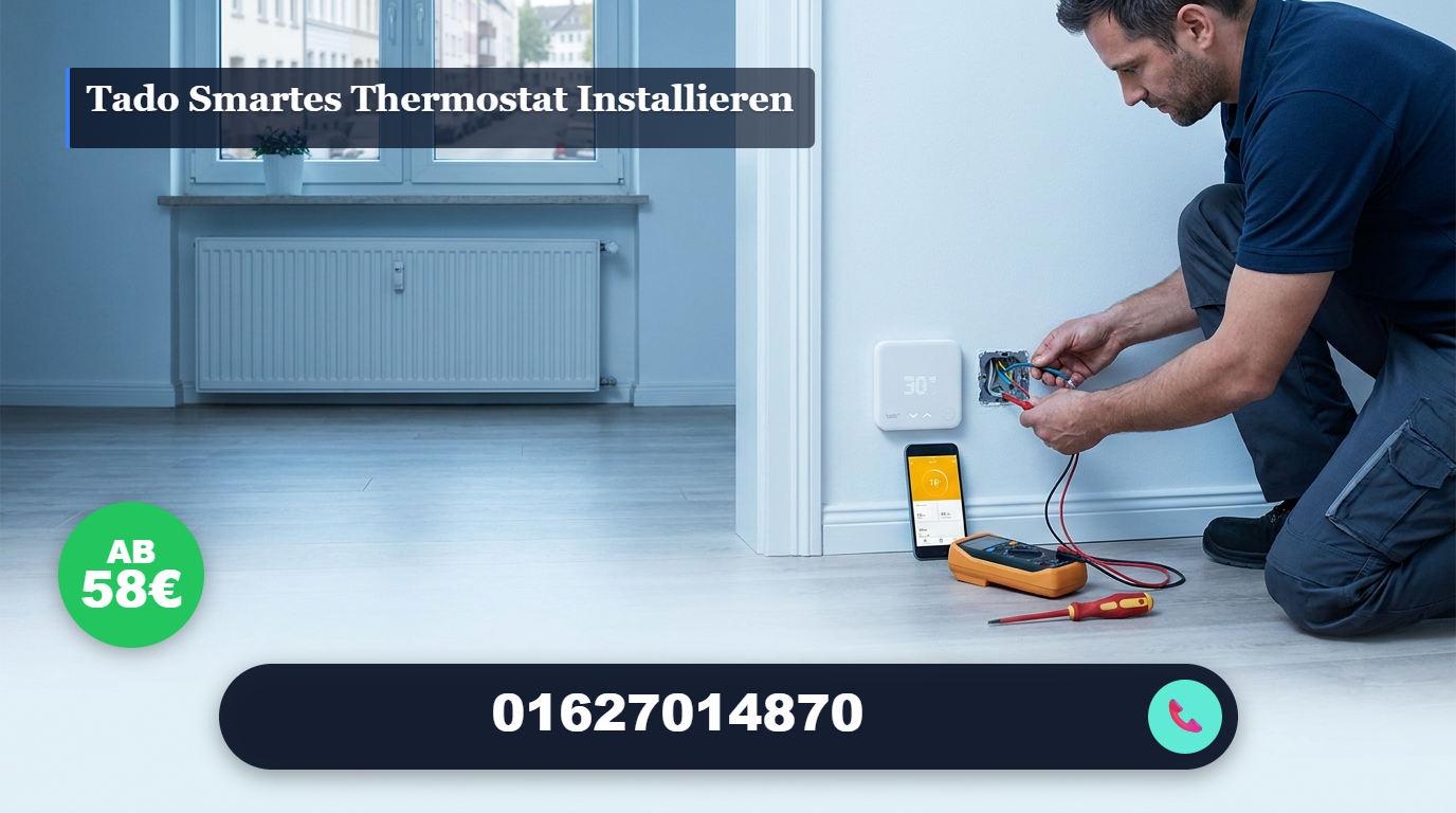 tado smartes thermostat installieren