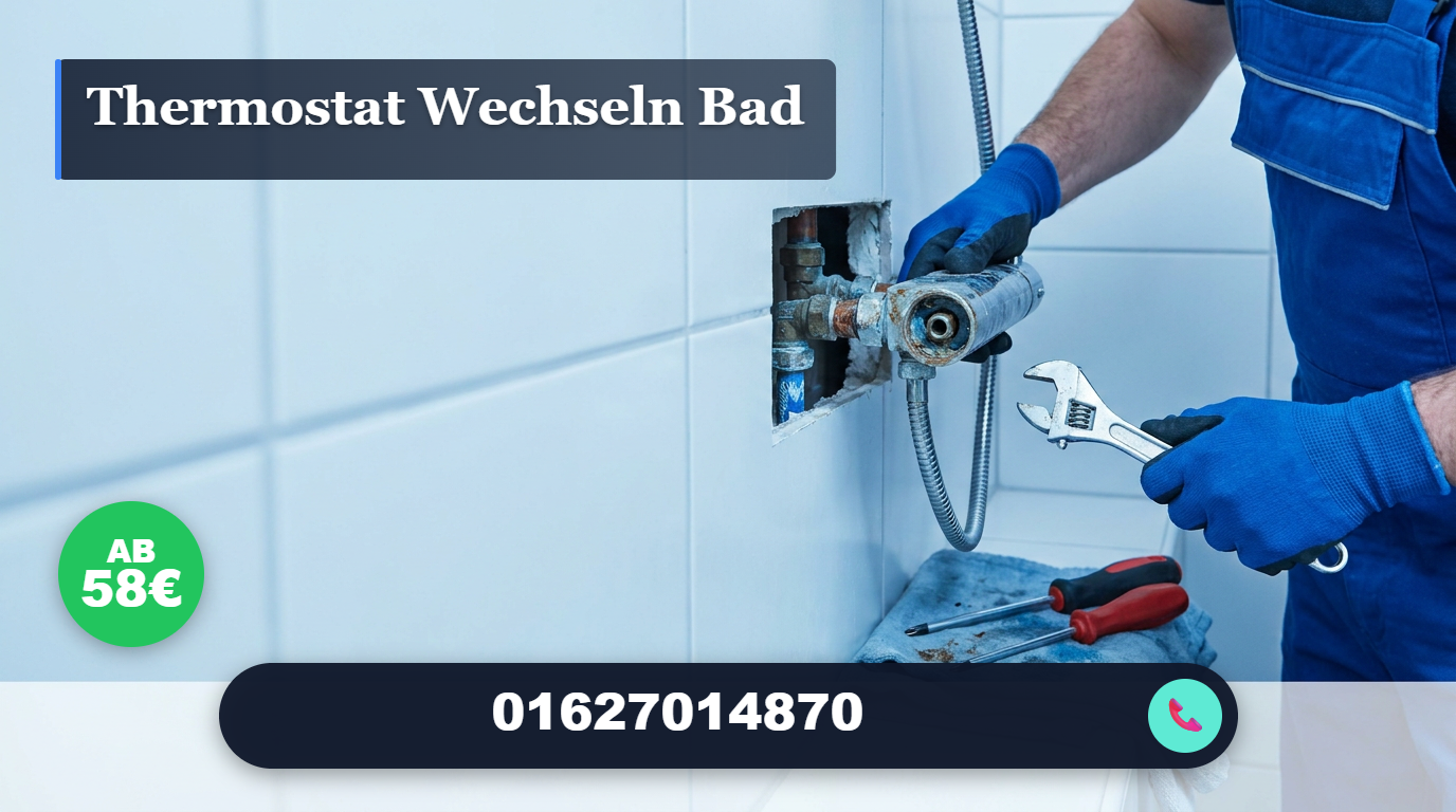 thermostat wechseln bad