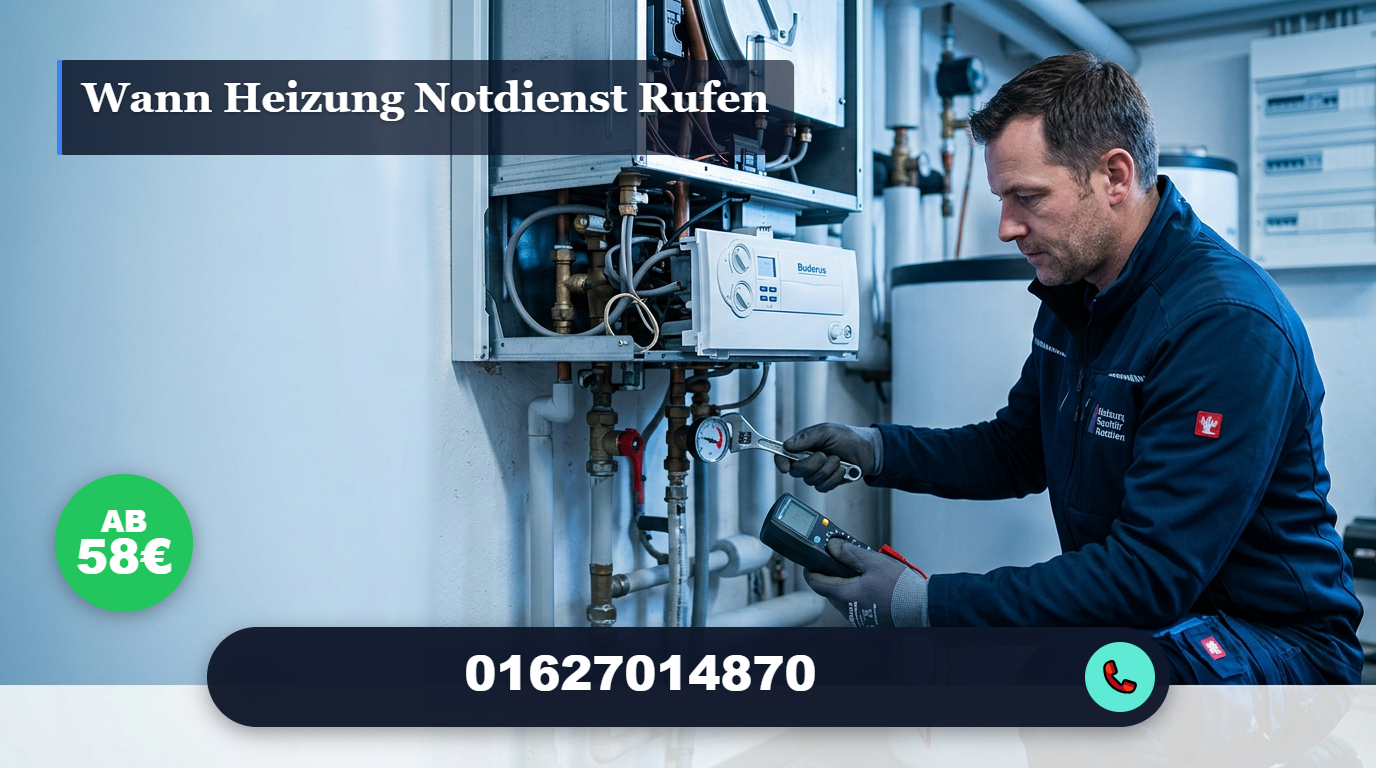 wann heizung notdienst rufen