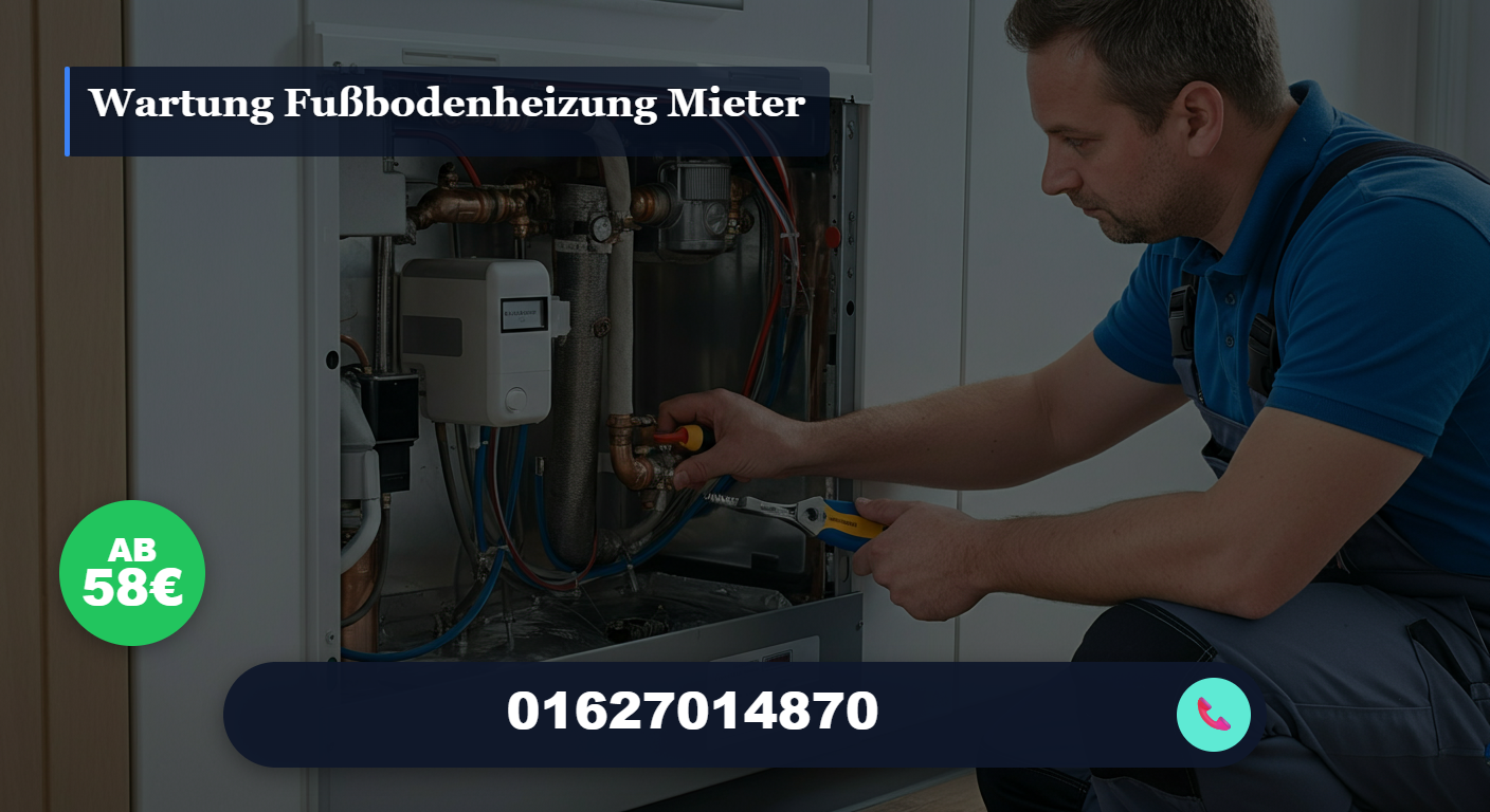 wartung fußbodenheizung mieter