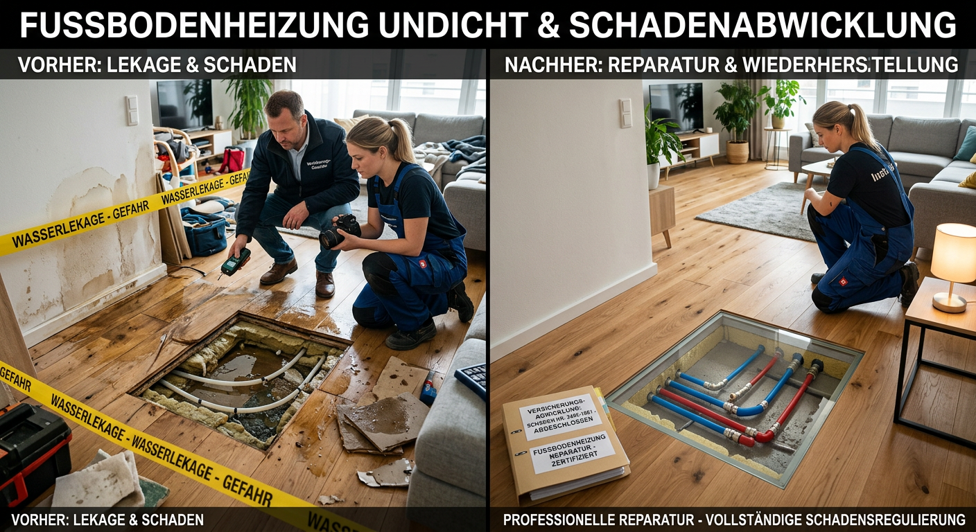 fußbodenheizung undicht versicherung fußbodenheizung undicht versicherung