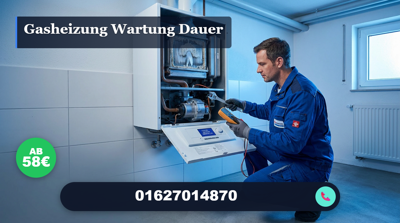gasheizung wartung dauer