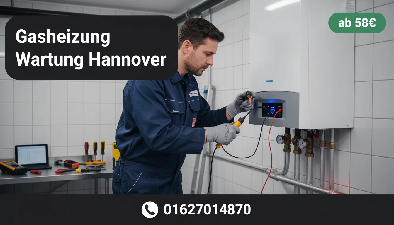 Gasheizung Wartung Hannover