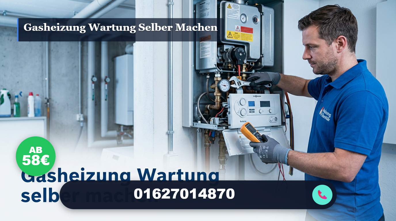 gasheizung wartung selber machen