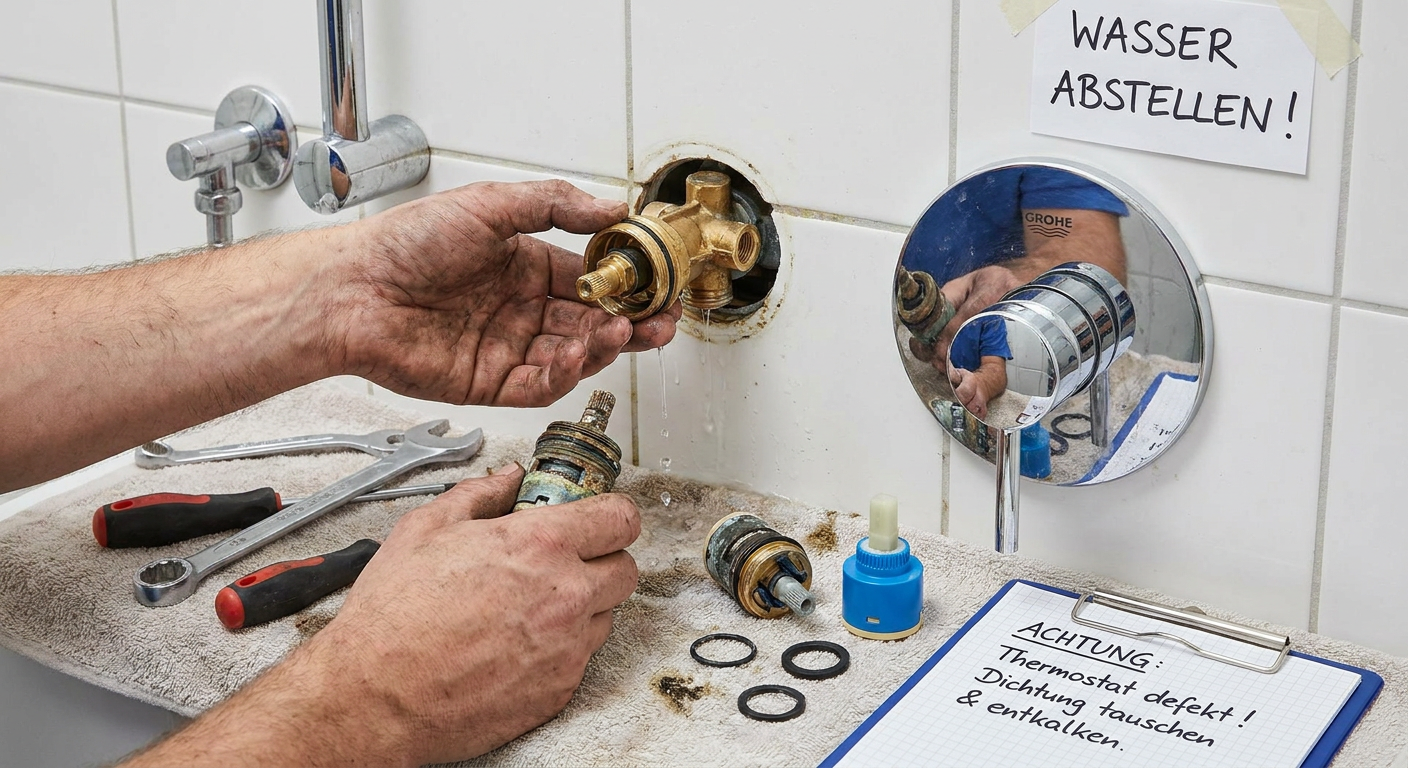 grohmix thermostat reparieren