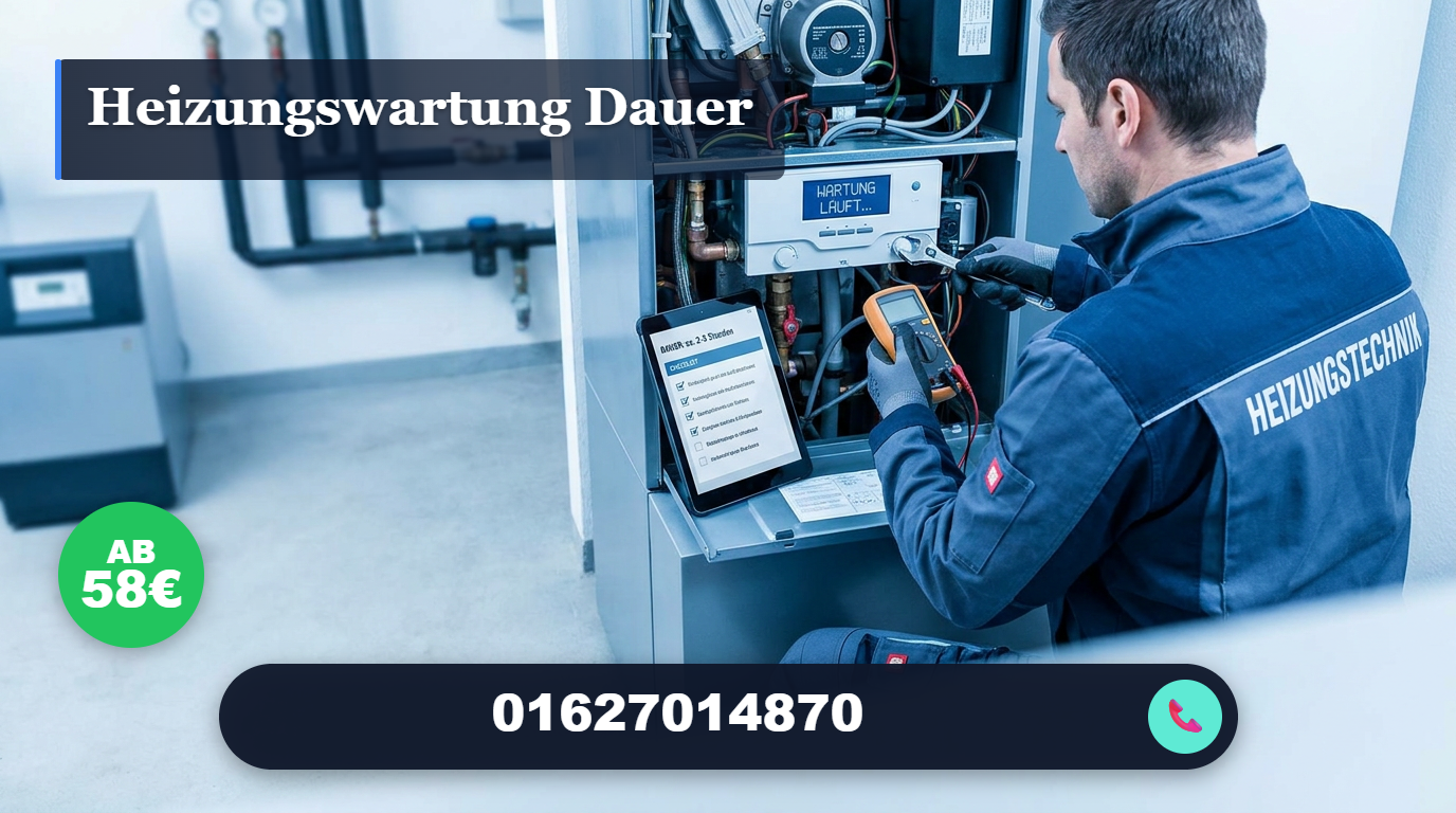 heizungswartung dauer