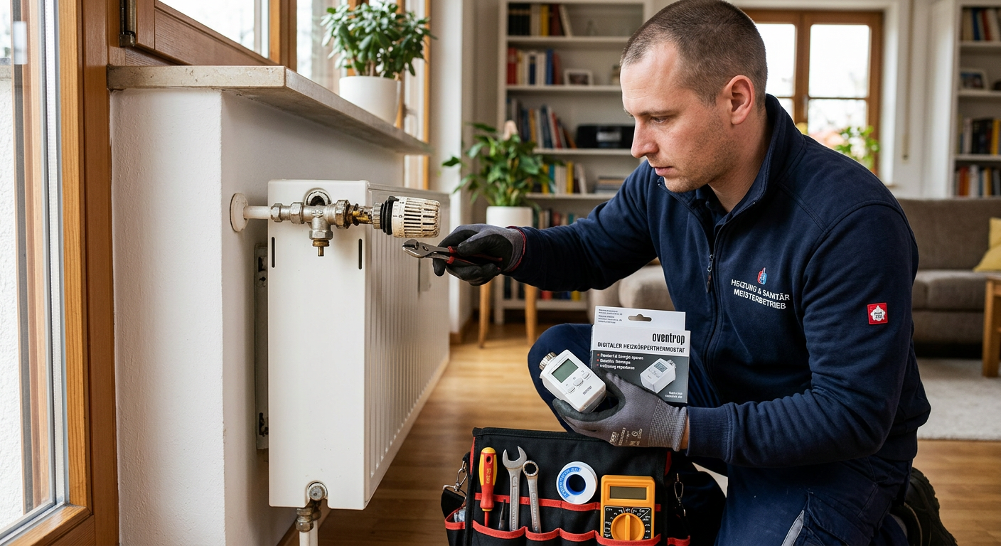 thermostat heizung reparieren