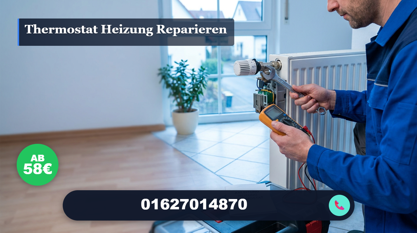 thermostat heizung reparieren