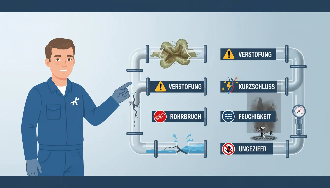 rohrverstopfung garbsen – Problem