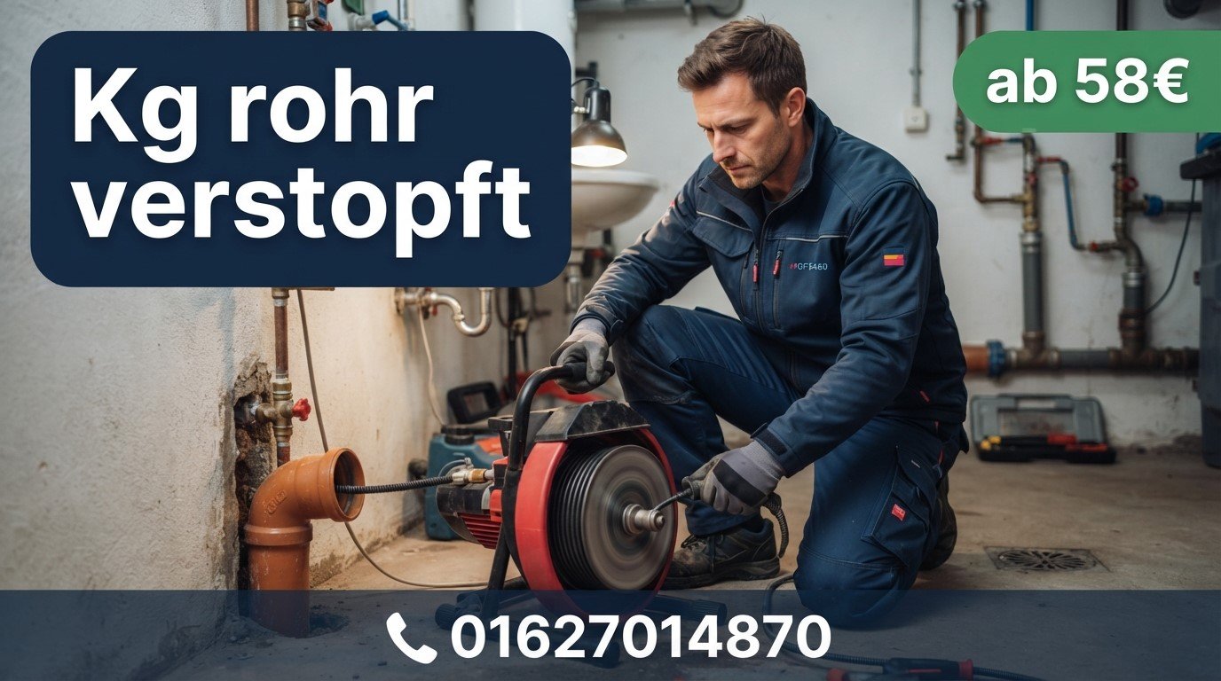 kg rohr verstopft