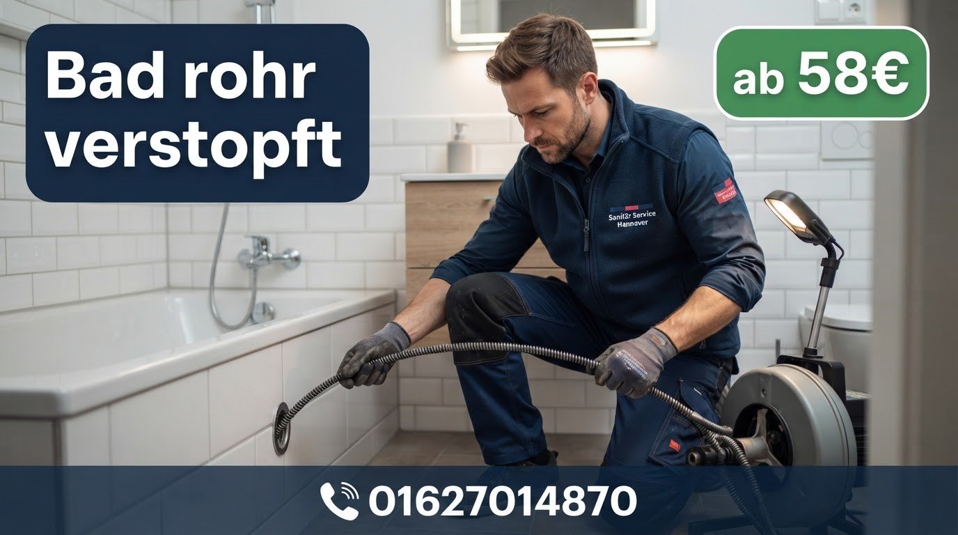 bad rohr verstopft