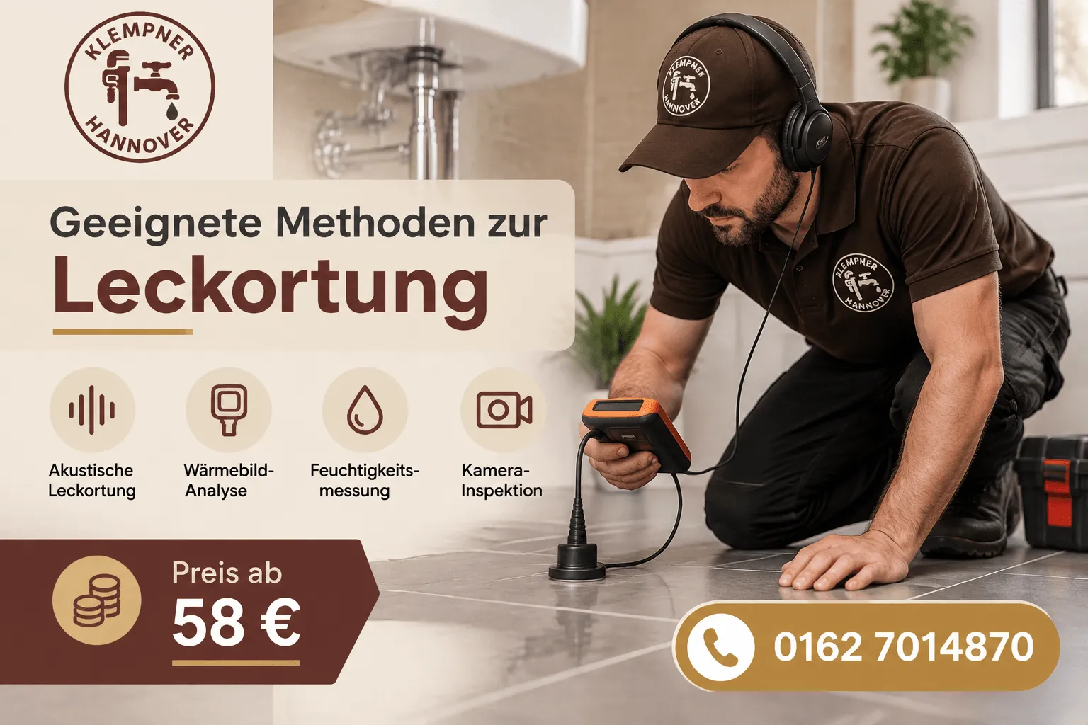 Fachgerechte Prüfung von Rohrsystemen mit moderner Messtechnik und präziser Analyse.